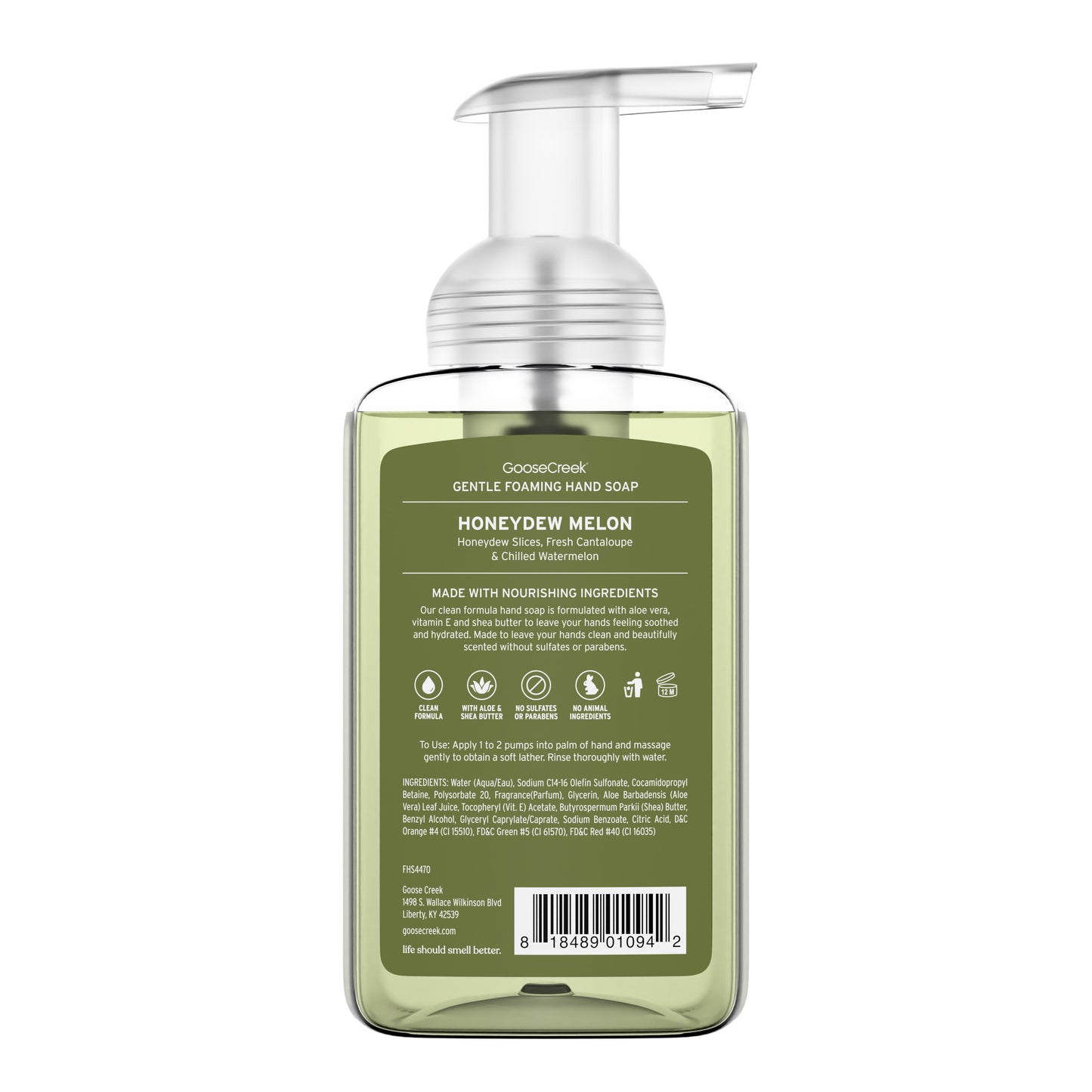 Honeydew Melon Lush Foaming Hand Soap