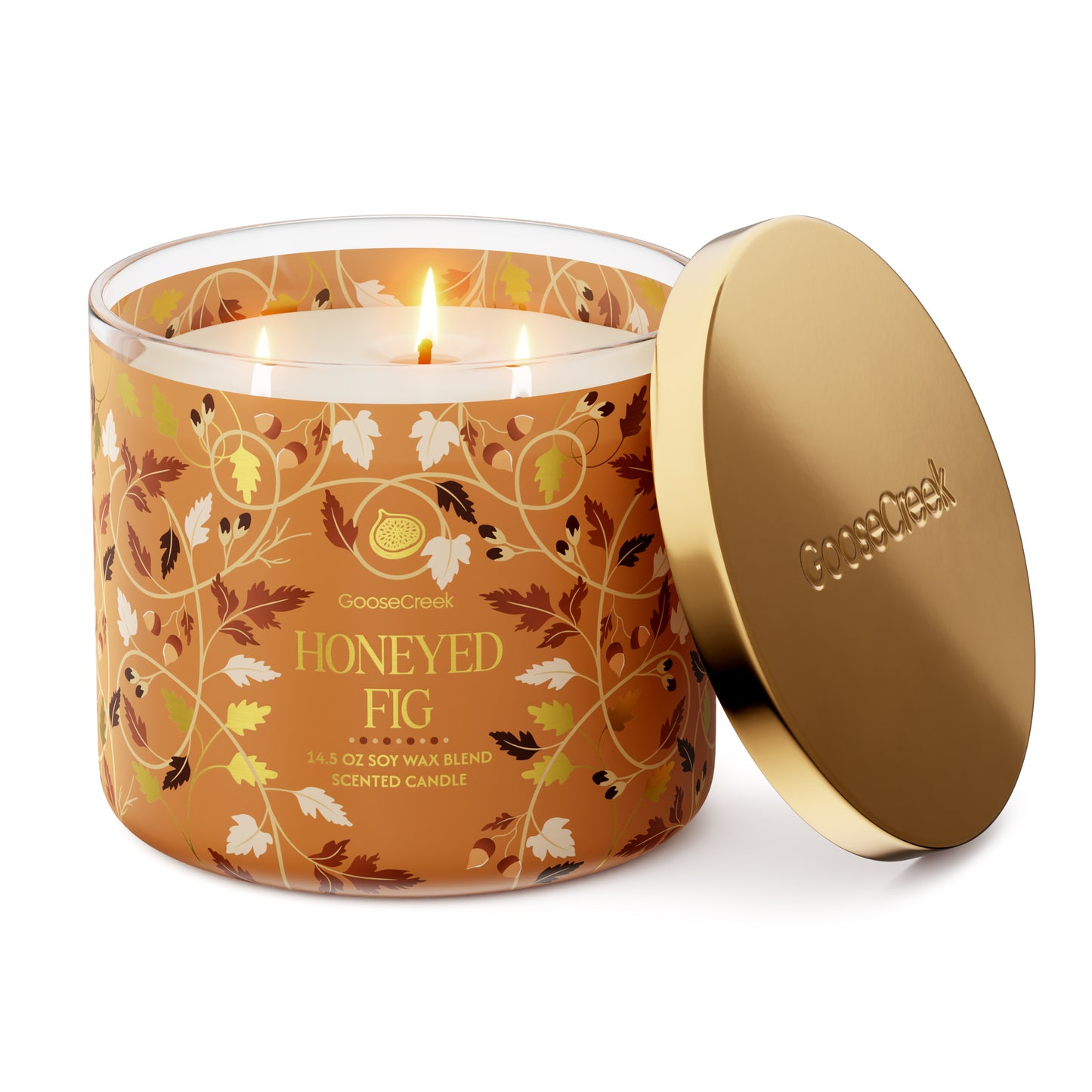 Honeyed Fig 3-Wick Candle