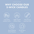 Load image into Gallery viewer, Ice Cream Truck 3-Wick Candle
