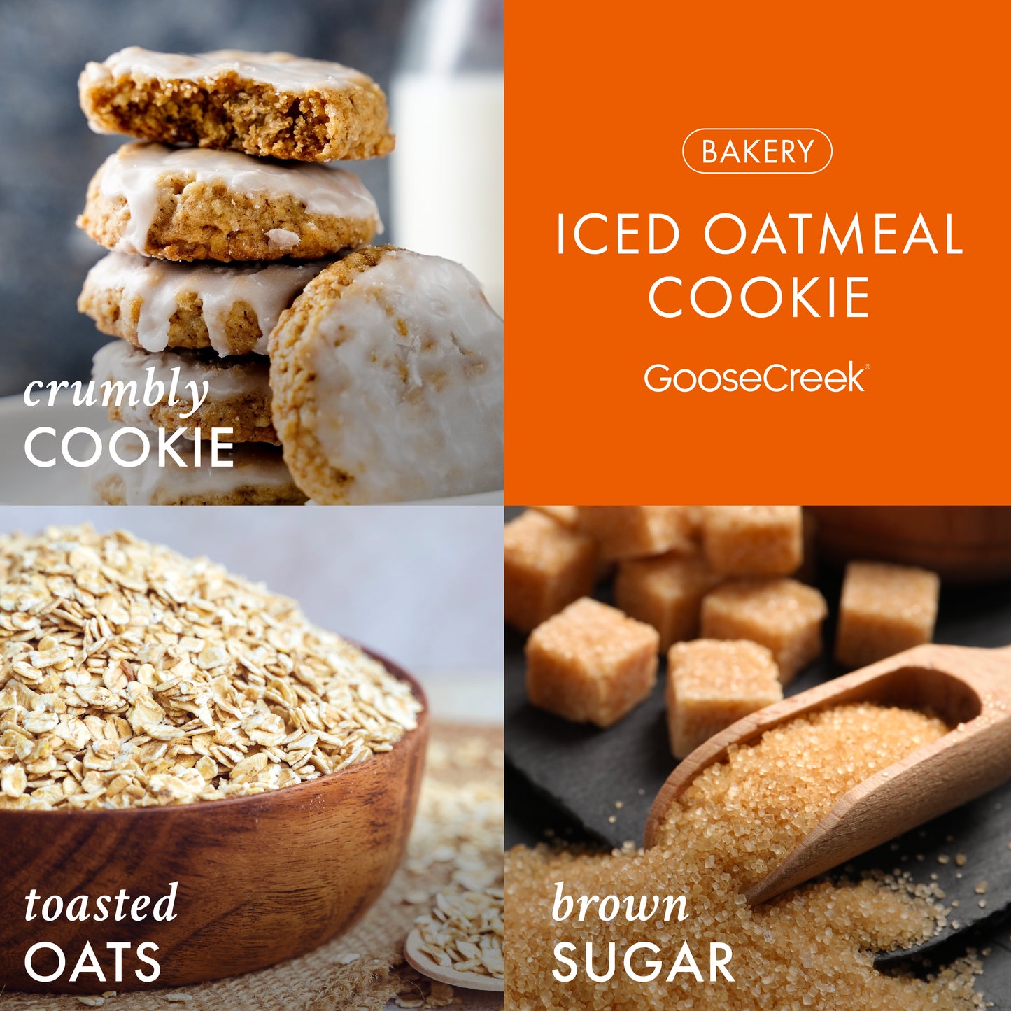 Iced Oatmeal Cookie 3-Wick Candle
