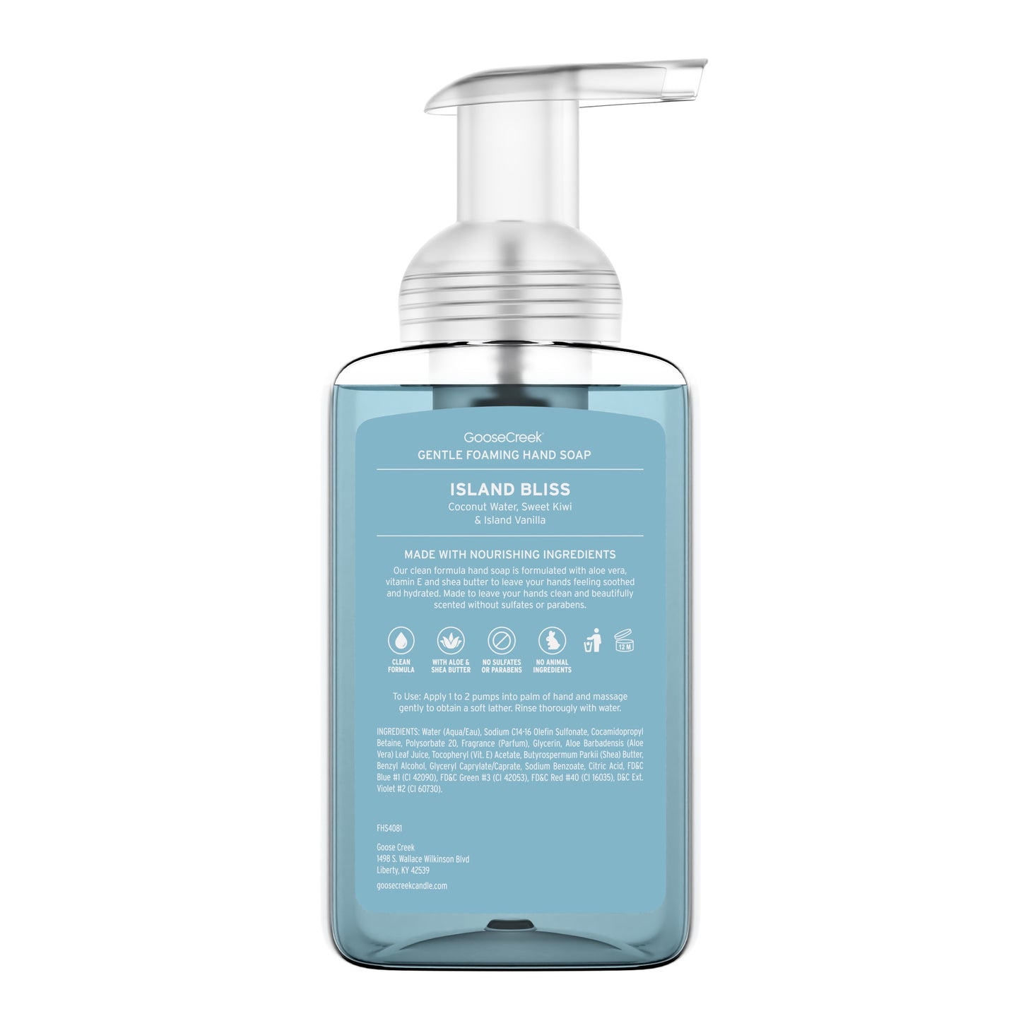 Island Bliss Lush Foaming Hand Soap