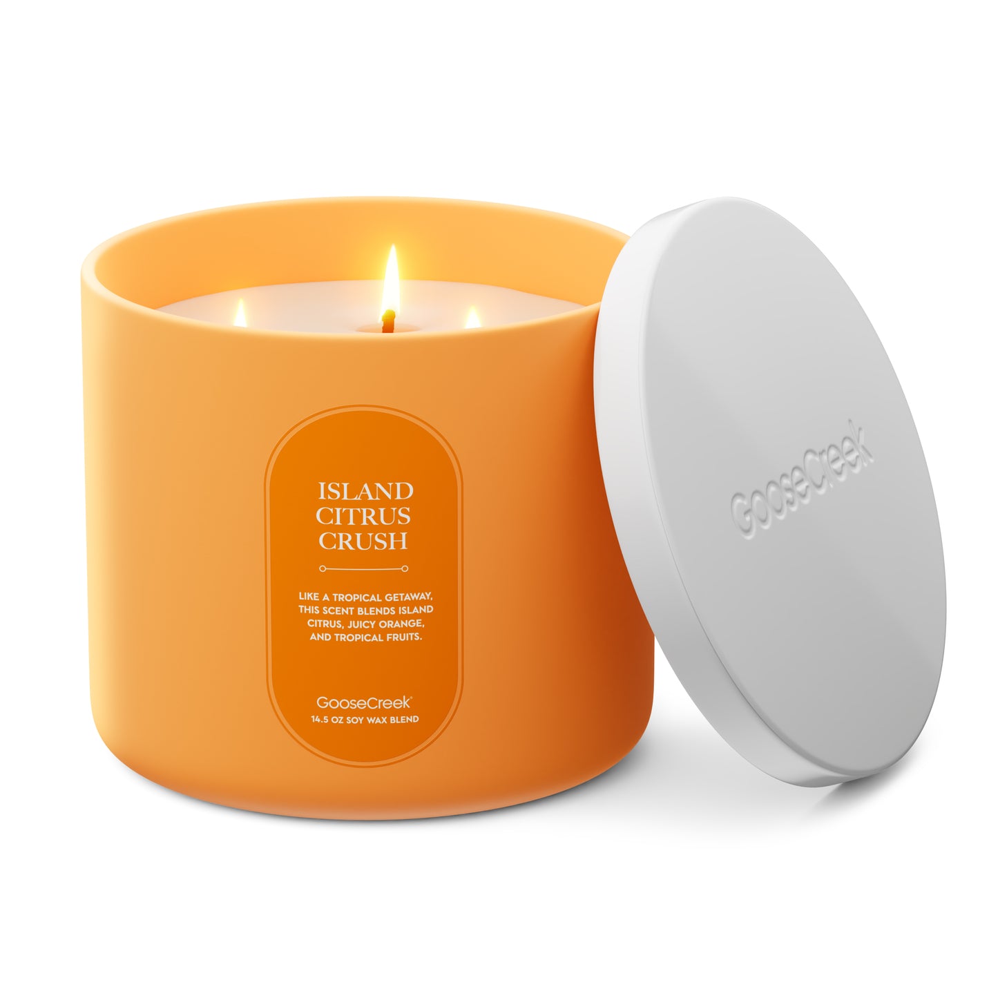 Island Citrus Crush High Intensity 3-Wick 14.5oz Candle