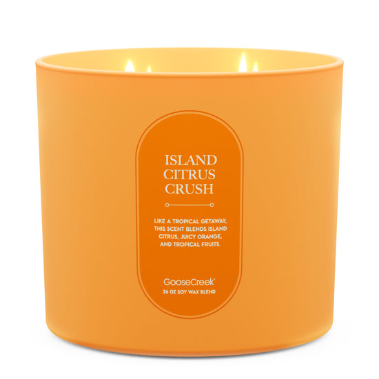 Eruptive Citrus Strawberry Volcano Candle - Goose Creek Candles