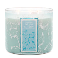 Island Cotton 3-Wick Candle
