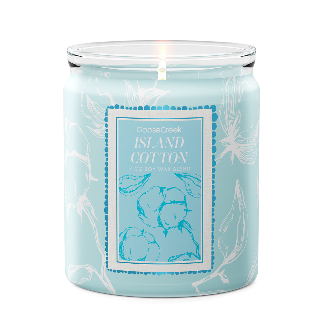 Island Cotton 7oz Single Wick Candle