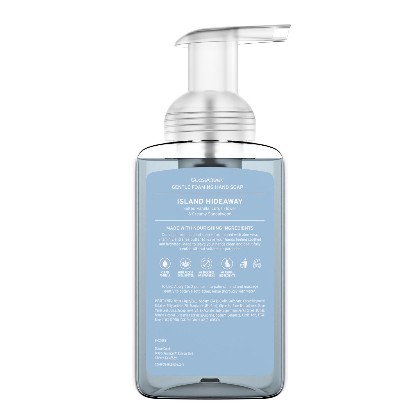 Island Hideaway Lush Foaming Hand Soap