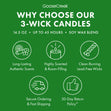 Load image into Gallery viewer, Jingle Bells 3-Wick Candle
