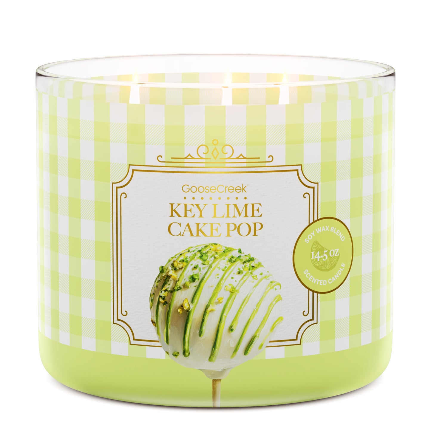 Key Lime Cake Pop 3-Wick Candle