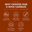 Load image into Gallery viewer, Kinda Cozy 3-Wick Candle
