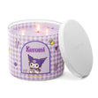 Load image into Gallery viewer, Kuromi Hello Kitty 3-Wick Candle
