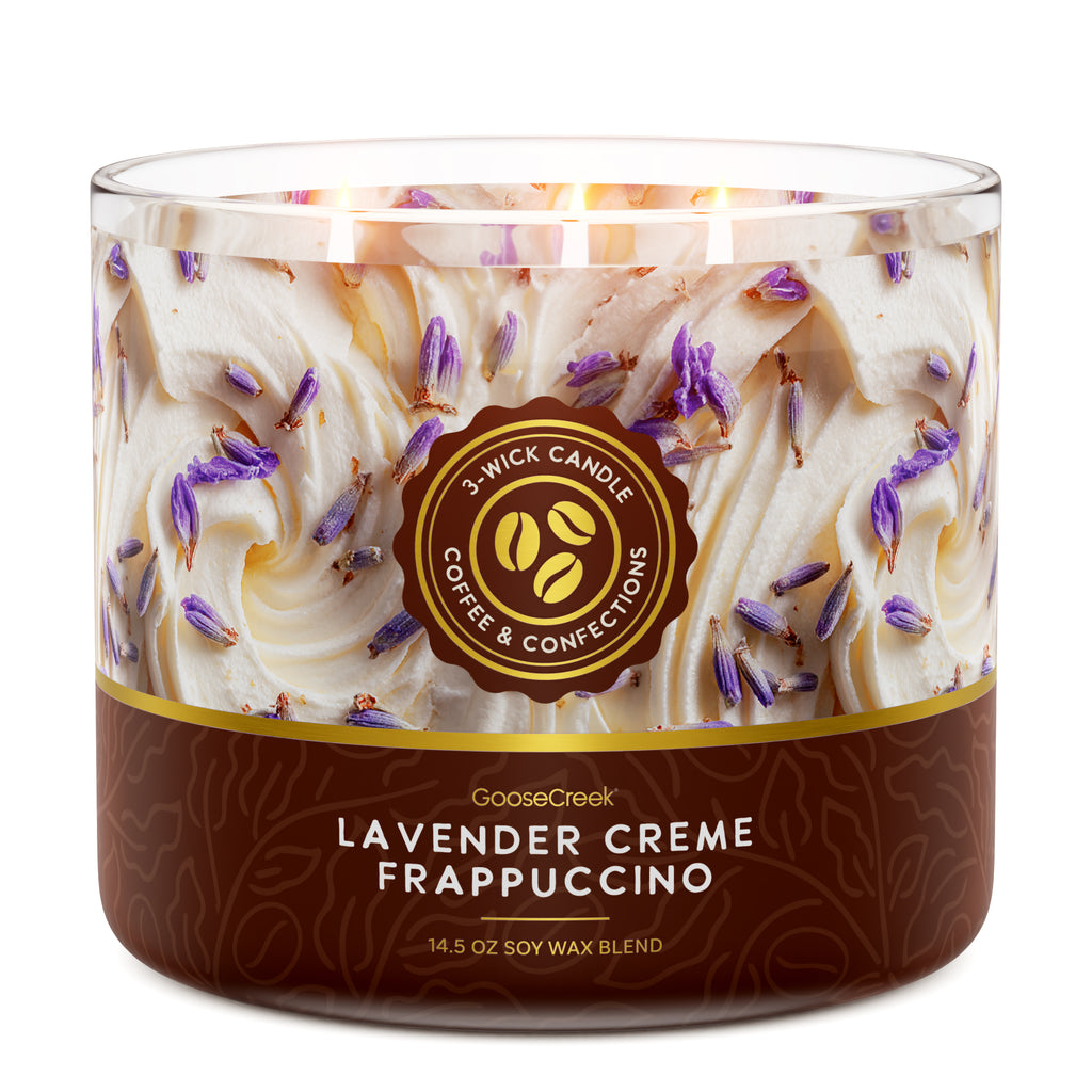 Lavender Creme Frappuccino 3-Wick Candle – Goose Creek Candle