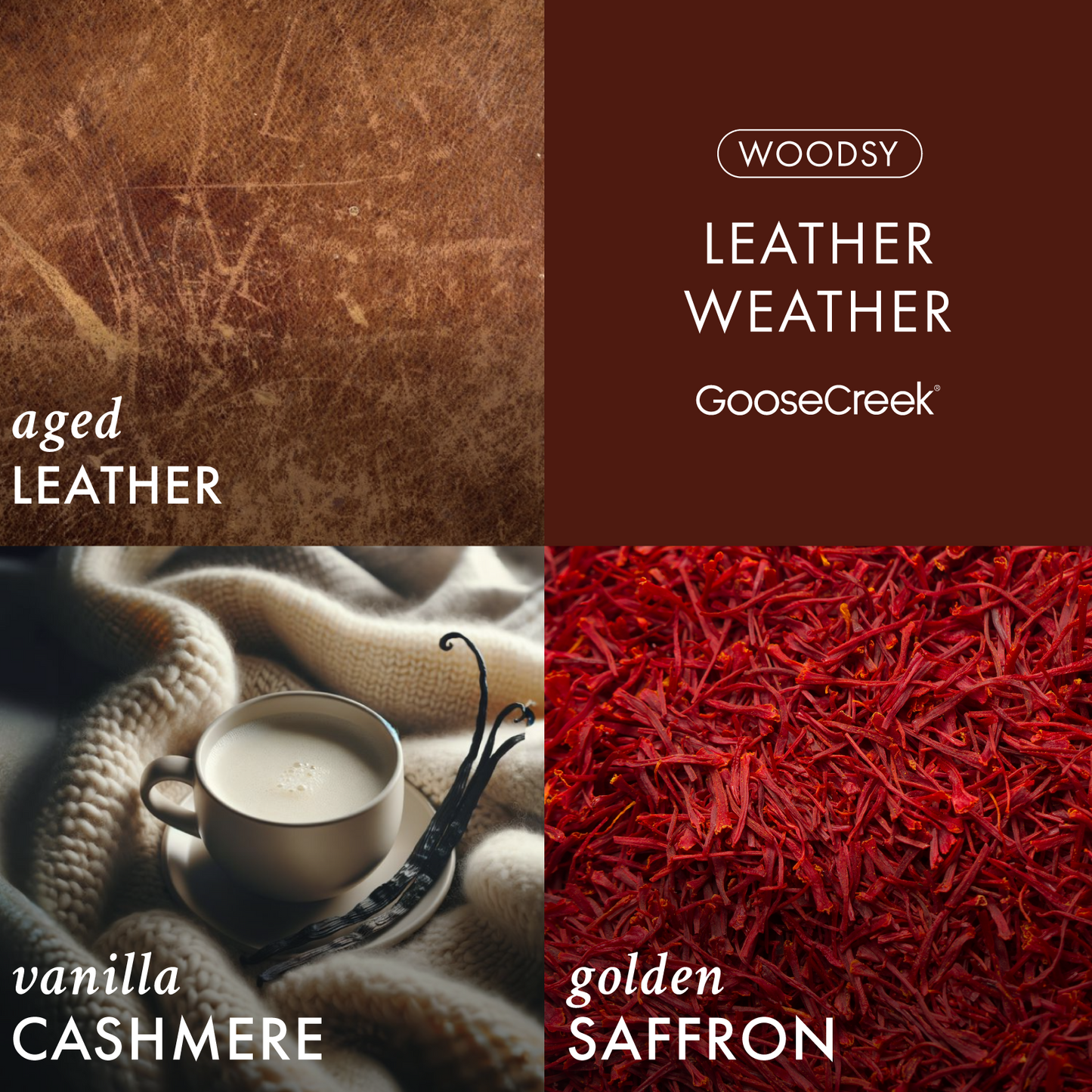 Leather Weather 3-Wick Candle