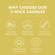 Load image into Gallery viewer, Lemon Lavender Tea Cake 3-Wick Candle

