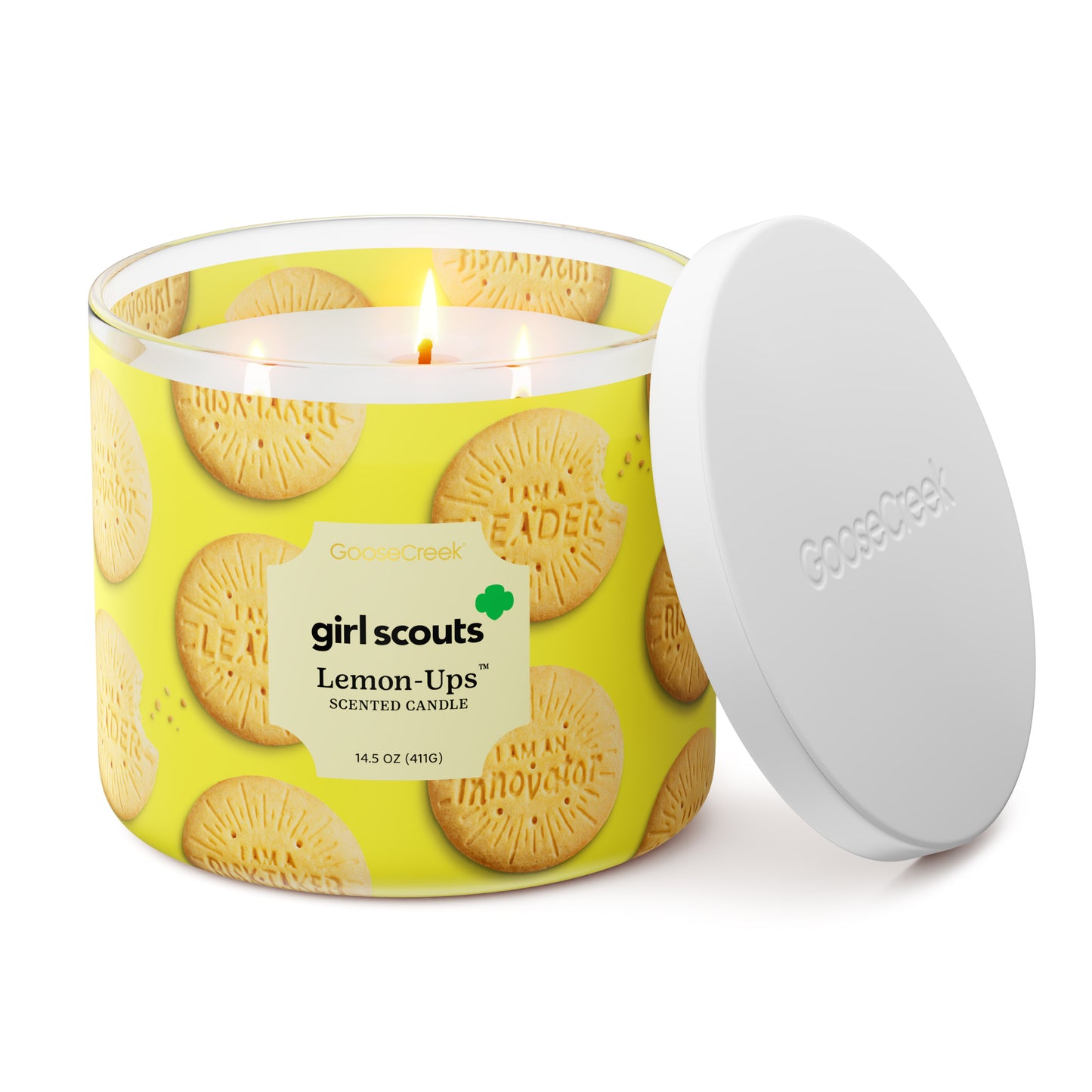 Lemon-Ups Girl Scouts 3-Wick Candle