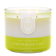 Load image into Gallery viewer, Lemongrass &amp;amp; Sage Aromatherapy 3-Wick Candle
