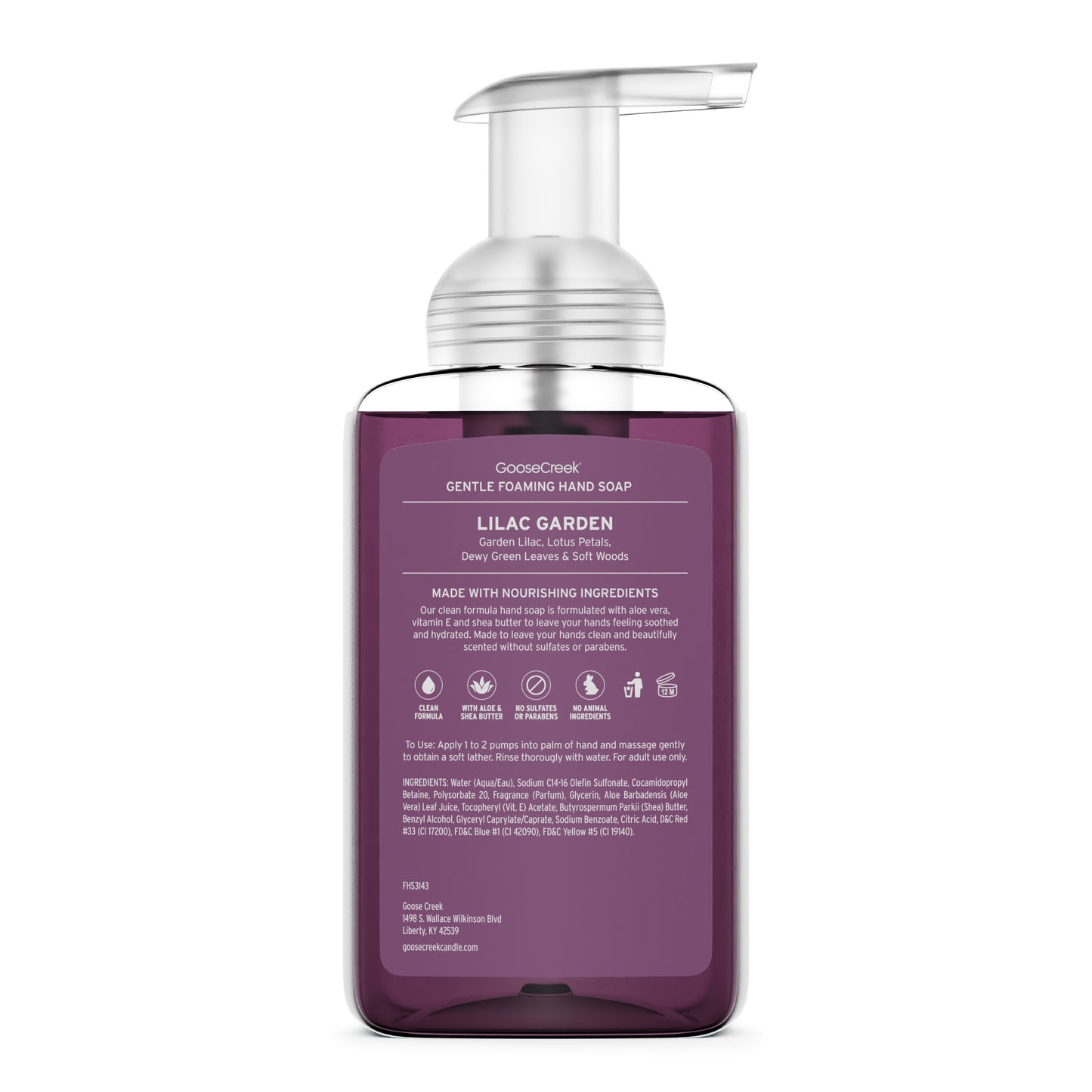 Lilac Garden Lush Foaming Hand Soap