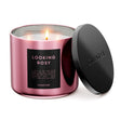 Load image into Gallery viewer, Looking Rosy 3-Wick Candle
