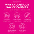 Load image into Gallery viewer, Lush Getaway 3-Wick Candle
