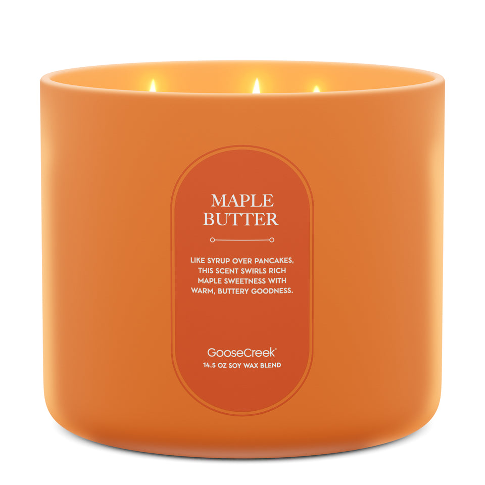 Maple Butter High Intensity 3-Wick 14.5oz Candle