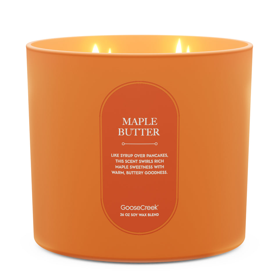 Maple Butter High Intensity 4-Wick 26oz Candle