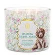 Load image into Gallery viewer, Meadow Wildflowers 3-Wick Candle
