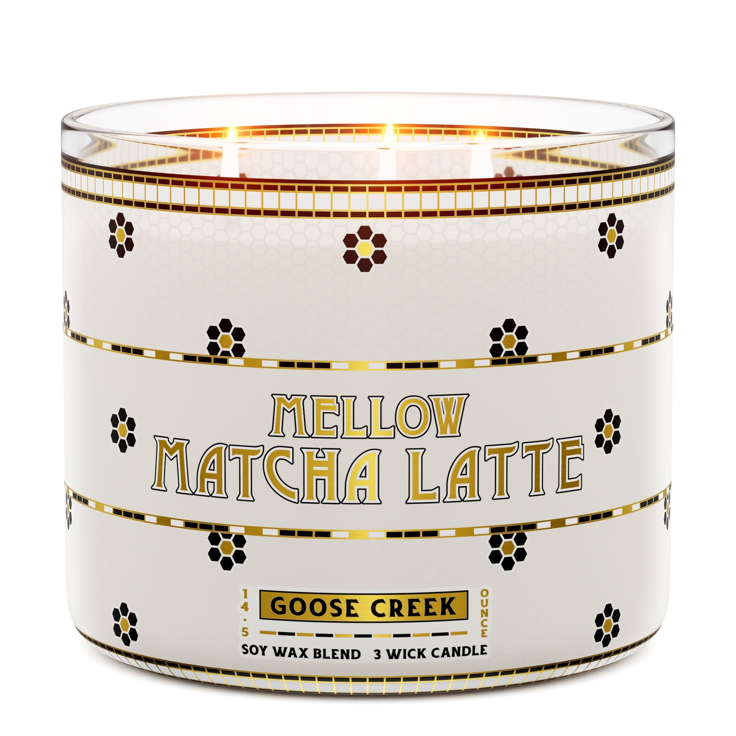 Mellow Matcha Latte 3-Wick Candle