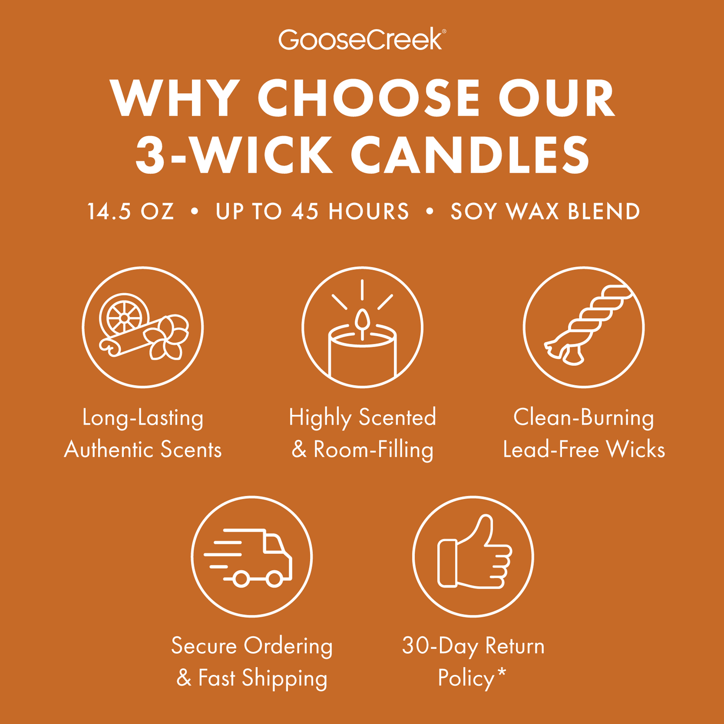 Melted Butterscotch 3-Wick Candle