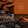 Load image into Gallery viewer, Midnight Suede 3-Wick Candle
