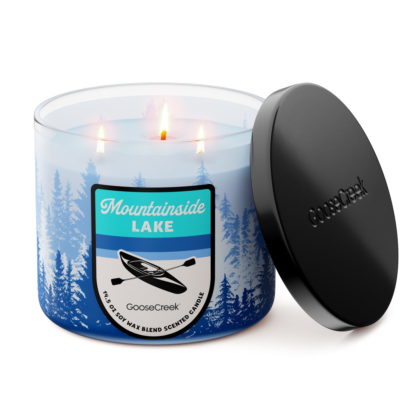 Mountainside Lake 3-Wick Candle
