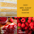 Load image into Gallery viewer, Mrs. Claus&amp;#39; Bakery 3-Wick Candle
