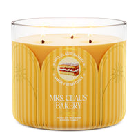 Mrs. Claus' Bakery 3-Wick Candle