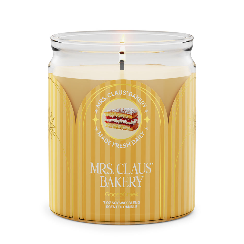 Mrs. Claus' Bakery 7oz Single Wick Candle