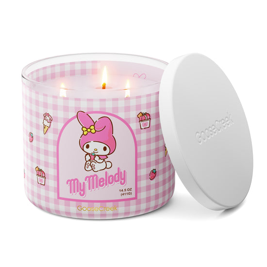My Melody Hello Kitty 3-Wick Candle – Goose Creek Candle