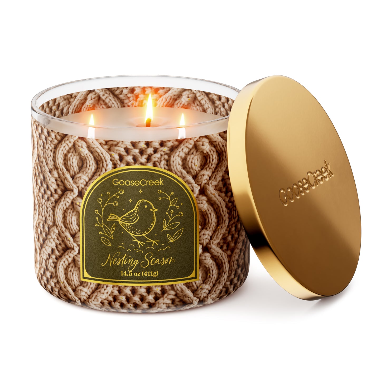 Nesting Season 3-Wick Candle