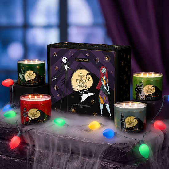 Nightmare Before Christmas キャンドルセット Nightmare Before Christmas 4-Pack Collector's Box – Goose Creek Candle