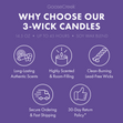 Load image into Gallery viewer, Oasis Fern 3-Wick Candle

