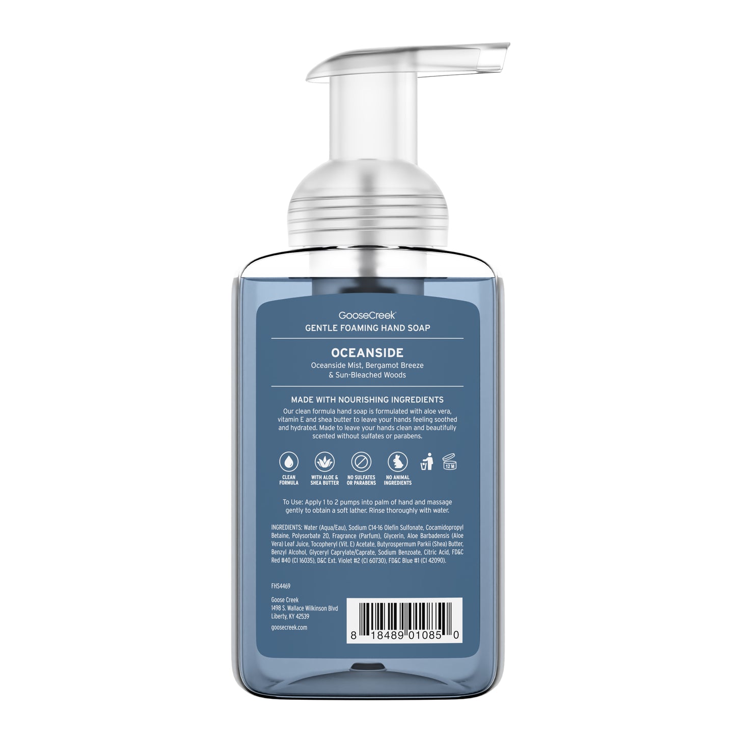 Oceanside Lush Foaming Hand Soap
