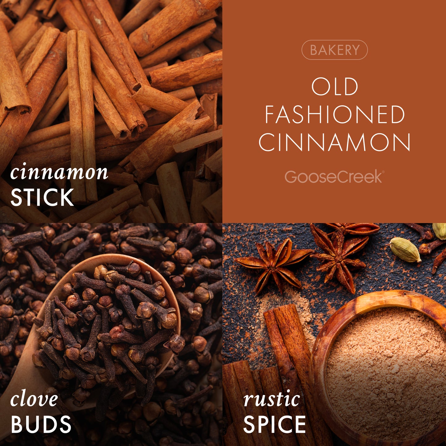 Old Fashioned Cinnamon 3-Wick Candle