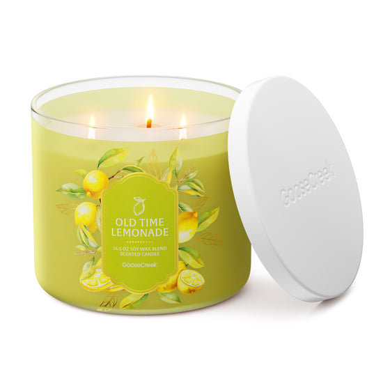 Old Time Lemonade 3-Wick Candle - Refreshing Lemonade Scent | 35
