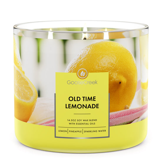 Old Time Lemonade 3-Wick Candle - Refreshing Lemonade Scent | 35