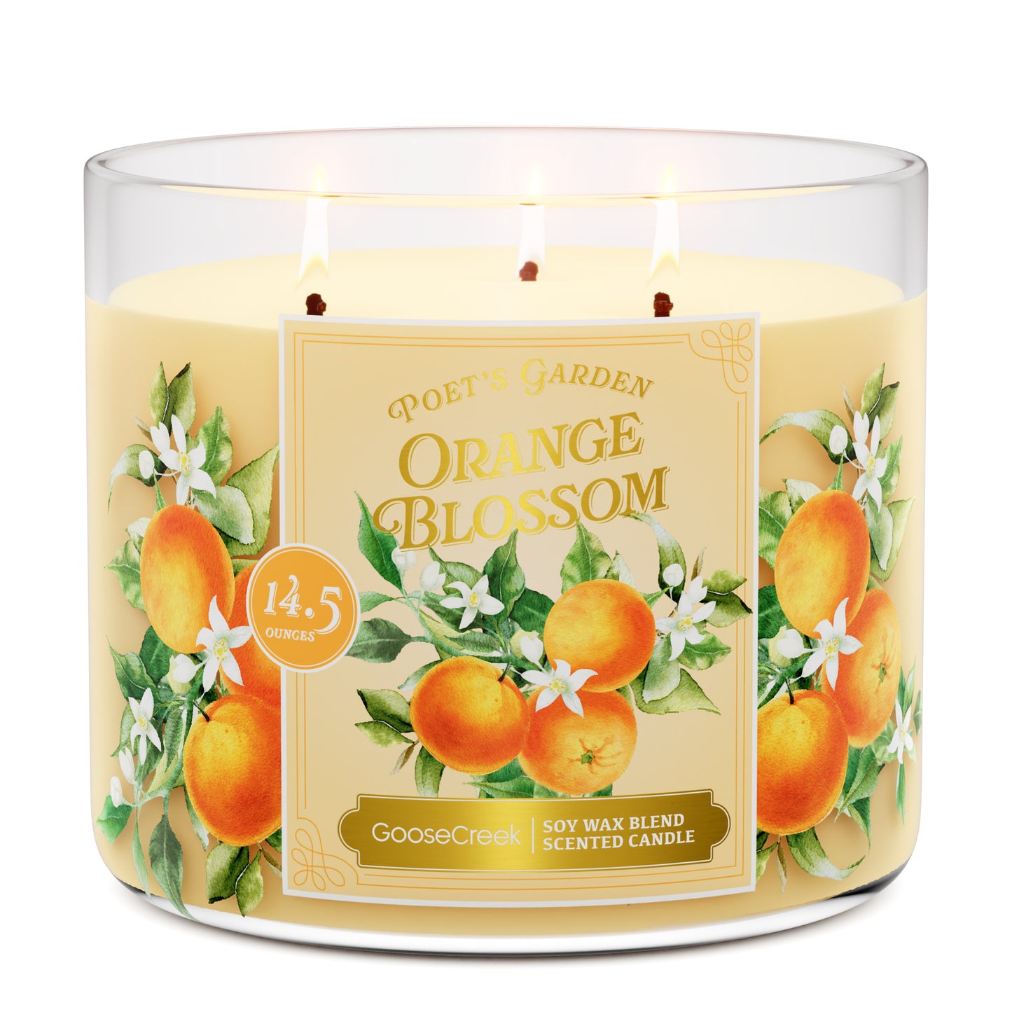 Orange Blossom 3-Wick Candle