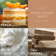Load image into Gallery viewer, Peach Sugar Wafer Large 3-Wick Candle
