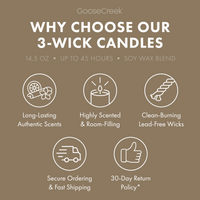 Peanut Butter Sugar 3-Wick Candle