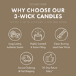 Load image into Gallery viewer, Peanut Butter Sugar 3-Wick Candle
