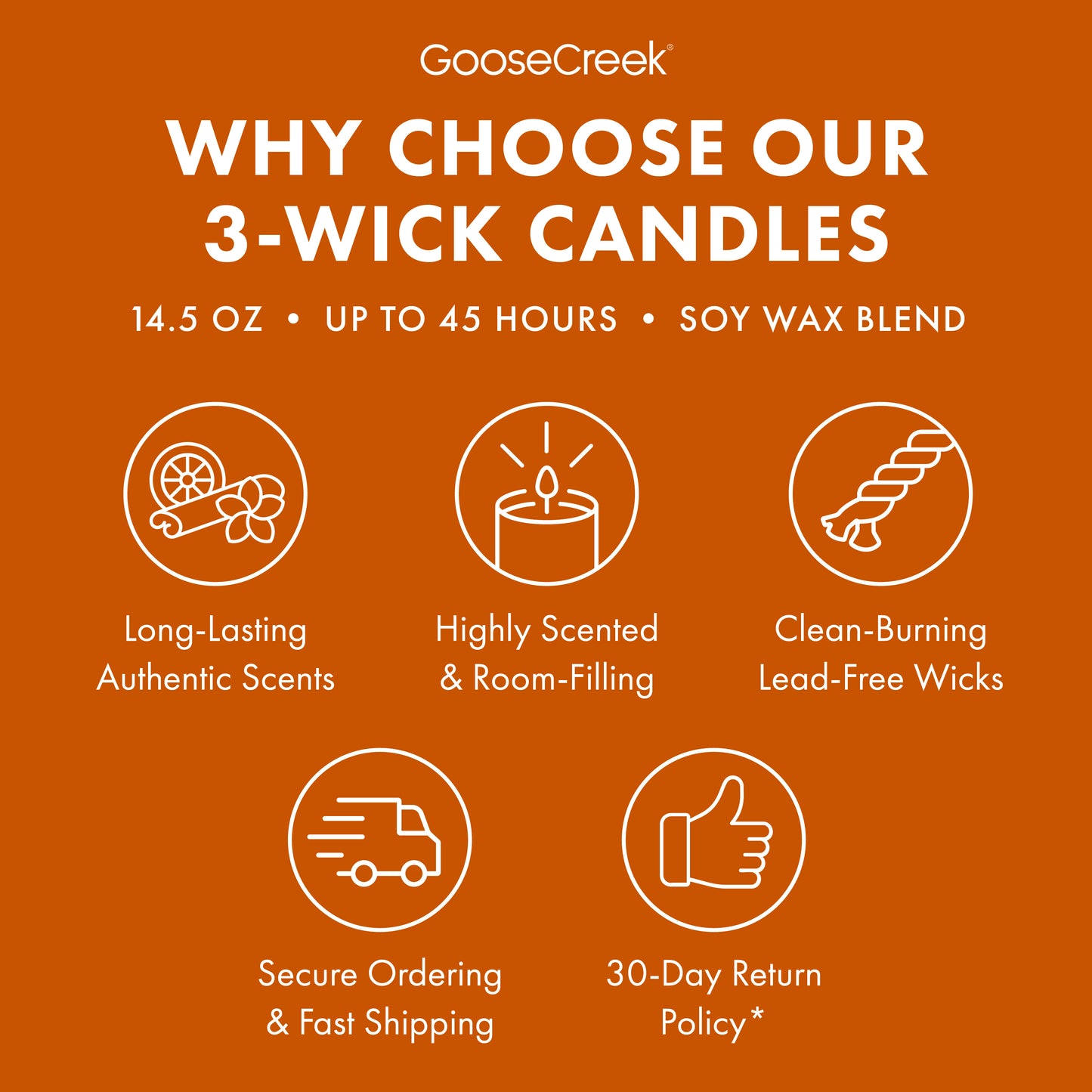 Pecan Toffee Bar 3-Wick Candle