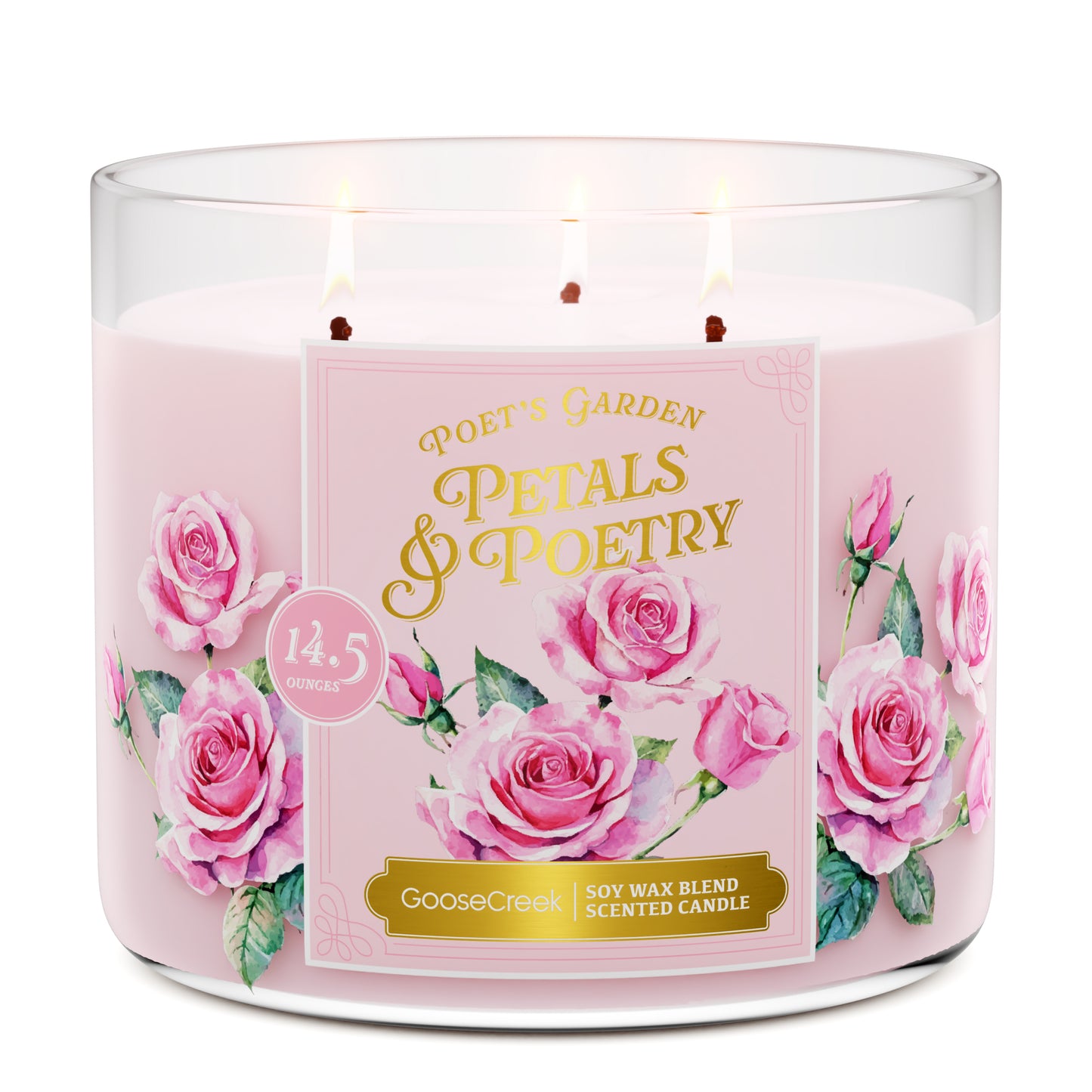 Petals & Poetry 3-Wick Candle