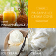 Load image into Gallery viewer, Pineapple Ice Cream Cone 3-Wick Candle
