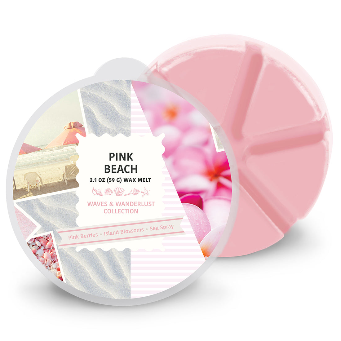 Transport Yourself to a Tropical Paradise with Pink Beach Wax Melt ...