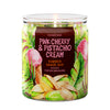 Pink Cherry & Pistachio Cream 7oz Single Wick Candle