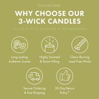 Pistachio Ice Cream 3-Wick Candle
